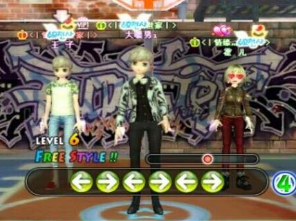 勁舞團自由舞步變化比較奇怪